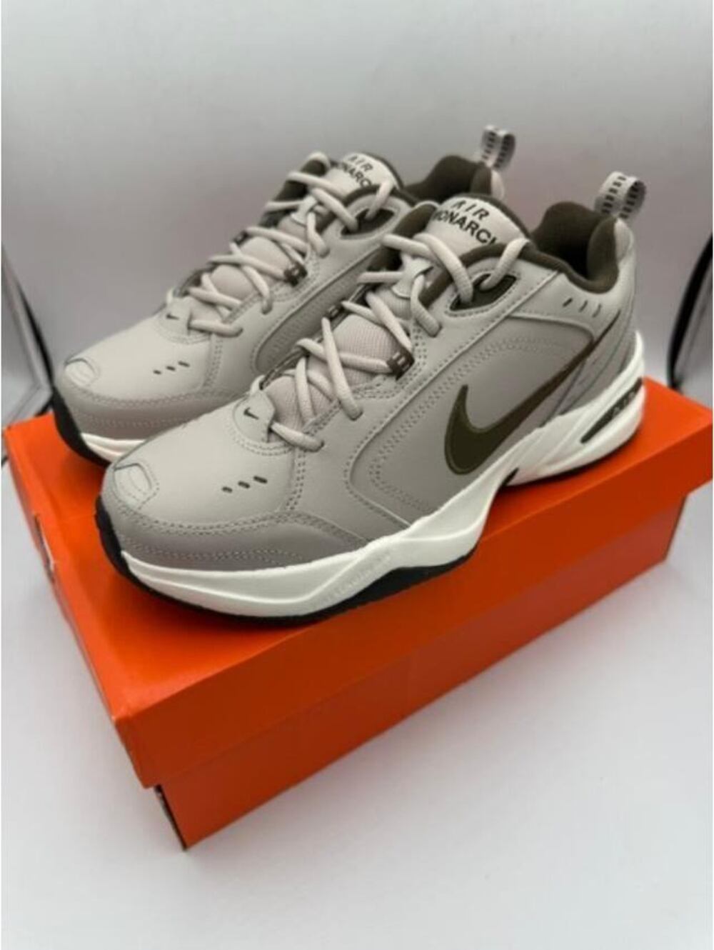 Nike Air Monarch IV Moon Particle/Dark Hazel Men's Size 10